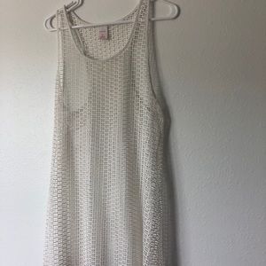 Mesh swimsuit cover up